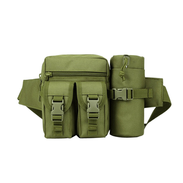 Сумка тактическая AOKALI Outdoor A33 Green на пояс армейская военная 4L (SK-5364-16845) - изображение 1