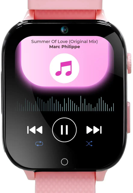 Детские смарт-часы Jetix DF100 Pro Kids 4G Pink (100Pro-k2-RA) - изображение 4