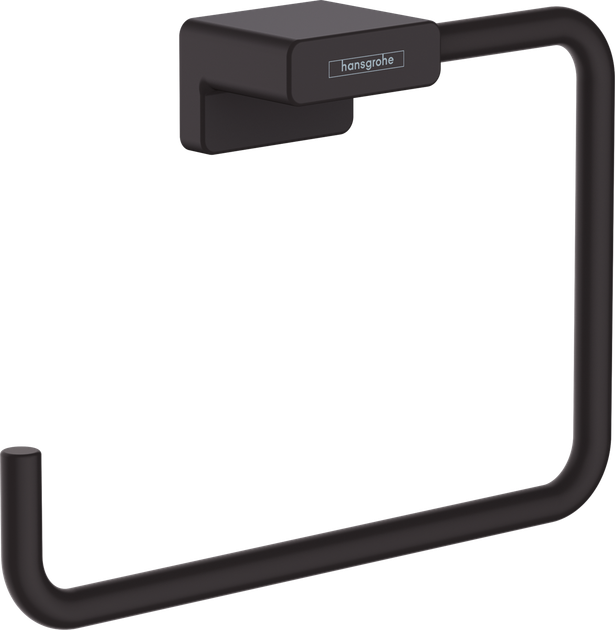 Полотенцедержатель - кольцо Hansgrohe AddStoris Matt Black 41754670 - Фото 1 Полотенцедержатель - кольцо Hansgrohe AddStoris Matt Black 41754670 - изображение 1