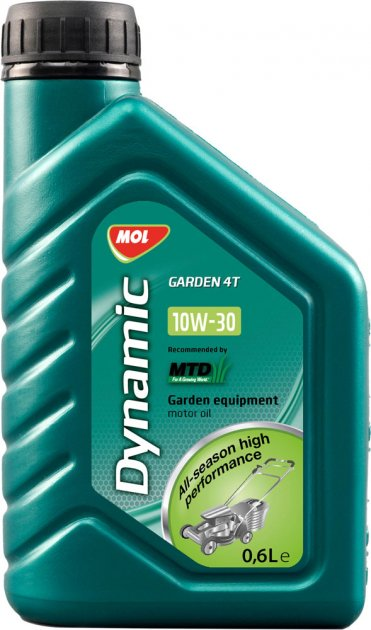 Масло моторное MOL Dynamic Garden 4T 10W-30 0.6 л (13100063) (260014 ...