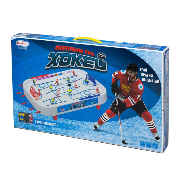 Настольная игра "Хоккей" Colorplast 1265 – низкие цены, кредит, оплата ...