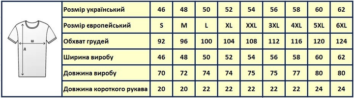 Футболка тактична чоловіча - Піксель 100% Бавовна р.60 - зображення 2