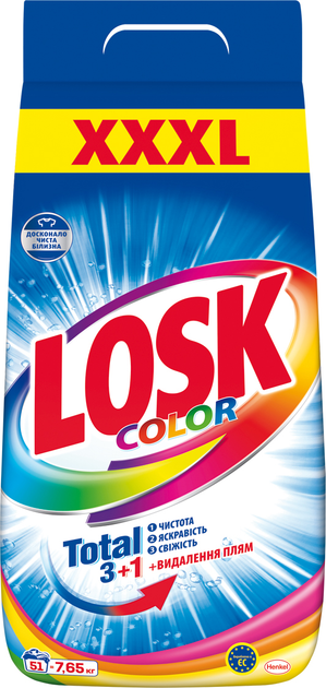 Стиральный порошок Losk автомат для цветных вещей 7.65 кг ...