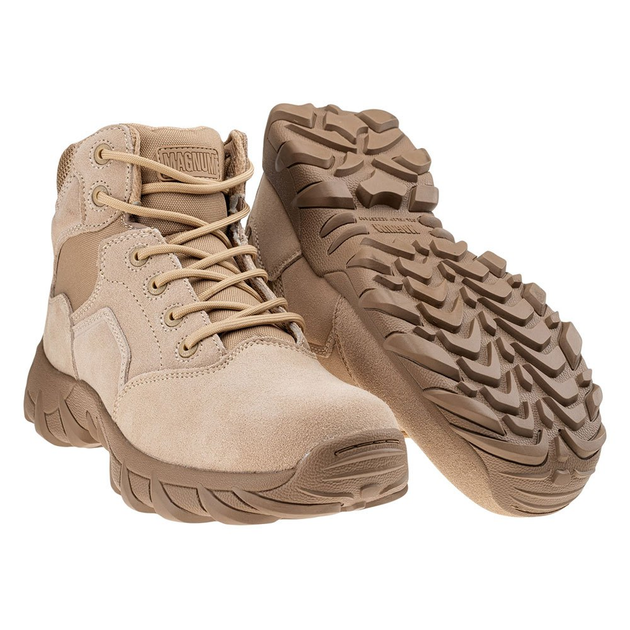 Чоловічі тактичні черевики Magnum Cobra 6.0 V1 Suede CE, Dessert Tan, 41 (MGN 55508-DESERT TAN-41 - зображення 1