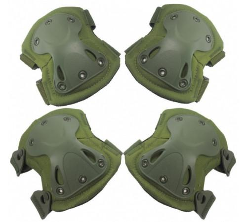 Набір тактичного захисту Armor Solutions Limited FH 77 Оливковий - изображение 1