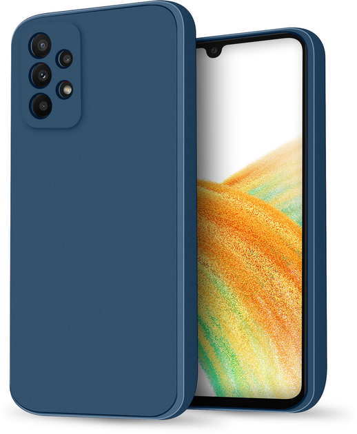 Силиконовый чехол HardCorner для Samsung Galaxy A33 5G A336 Blue (29980 ...