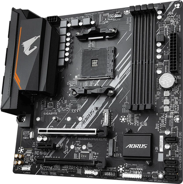 Płyta główna Gigabyte B550M Aorus Elite (sAM4, AMD B550, PCI-Ex16) - obraz 3