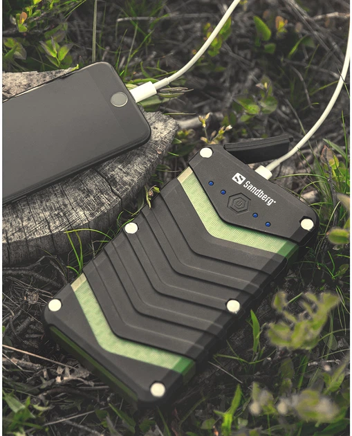 Powerbank Sandberg Survivor 20100 mAh Black (5705730420368) - obraz 4