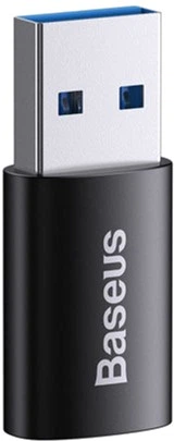 Adapter Baseus Ingenuity Series Mini OTG Adaptor USB 3.1 to Type-C Black (ZJJQ000101) - obraz 4