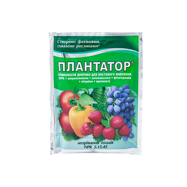 Комплексное удобрение для созревания плодов Плантатор - Фото 1 Комплексное удобрение для созревания плодов Плантатор - изображение 1