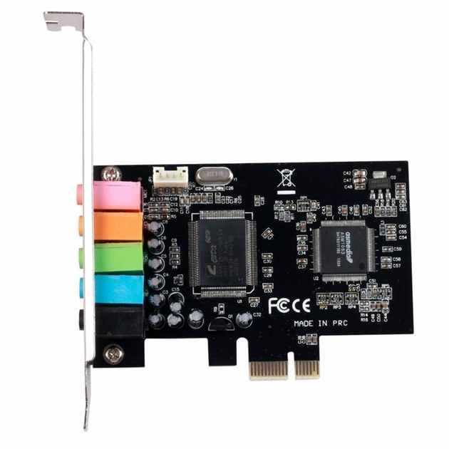 Звуковая карта Manli 8738 6CH (M-CMI8738-PCI-E-6ch) bulk - изображение 1