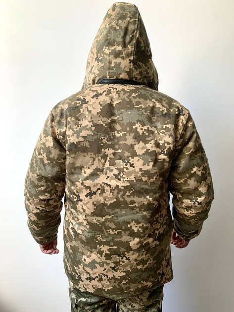 Куртка-бушлат військова чоловіча тактична ЗСУ Піксель 1111 50 розмір - изображение 2