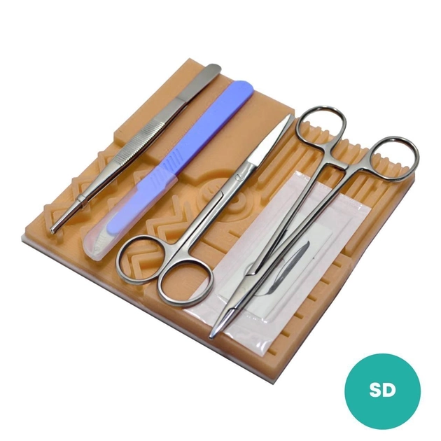 Хирургический набор SD+ Телесный c инструментами - изображение 1