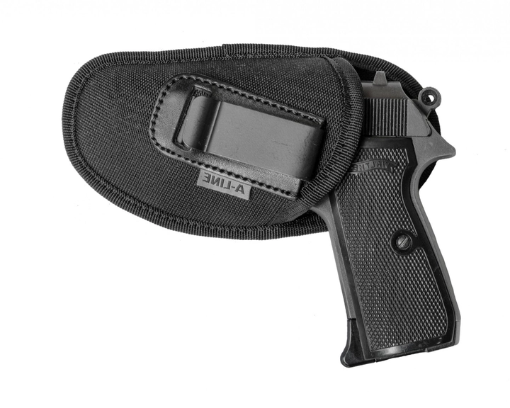 Внутрибрючная кобура A-LINE для пистолетов малых габаритов левша черная (C5) - изображение 1