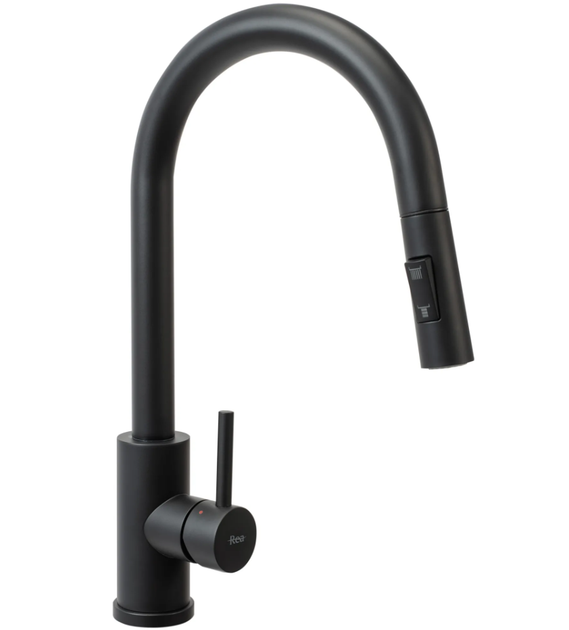 Смеситель для кухни Rea Fresh black black mat REA-B9147 - Фото 1 Смеситель для кухни Rea Fresh black black mat REA-B9147 - изображение 1