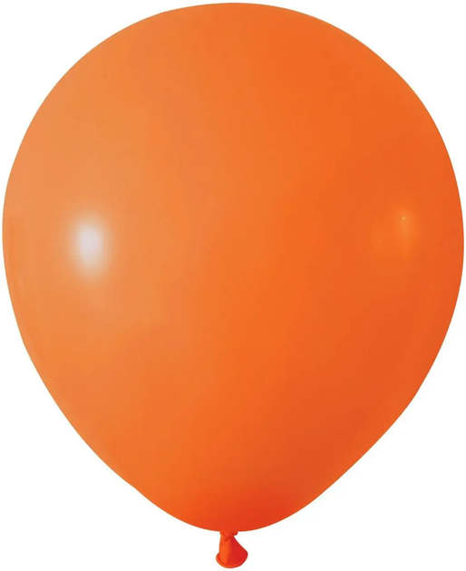 Латексный воздушный шар-гигант без рисунка Balonevi Оранжевый, 18" 45 ...