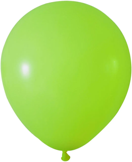 Латексный воздушный шар-гигант без рисунка Balonevi Светло-зеленый, 18 ...
