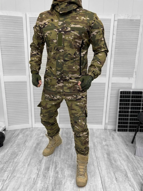 Тактична тепла зимова військова форма комплект костюм Omhi-Heat ( Куртка + Штані ), Камуфляж: Мультикам, Розмір: S - зображення 1