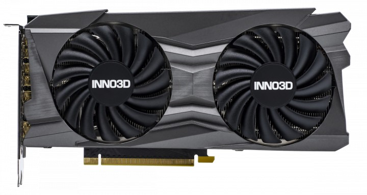 Відеокарта Inno3D RTX 3070 TWIN X2 8 GB GDDR6 (256 bit) (1725/14000) (DisplayPort , HDMI) (M30702-08D6-1710VA32L) Б/В - зображення 2