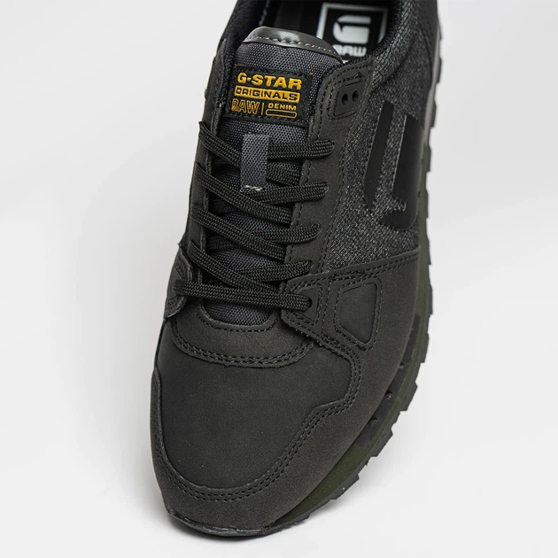 Sneakersy męskie G-Star Raw Track Dnm 2242-047502 42 Czarne (8720656171566) - obraz 6