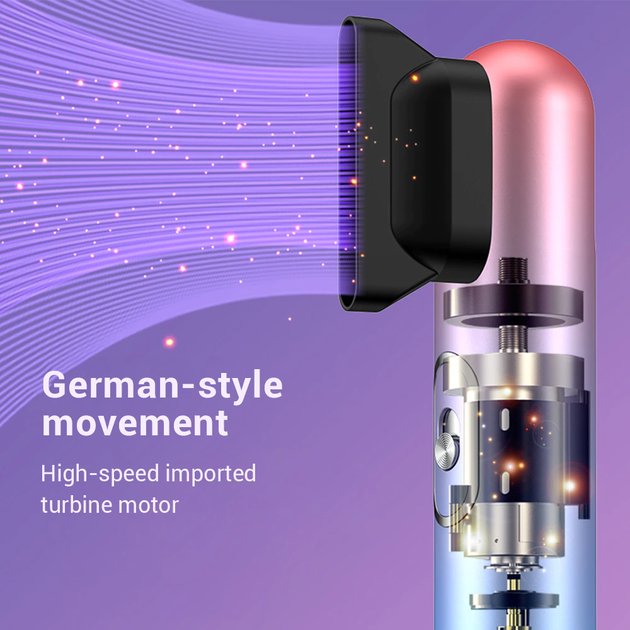 Фен стайлер XPRO HAIR DRYER 521-2341 фіолетовий (43636-_217) - изображение 7