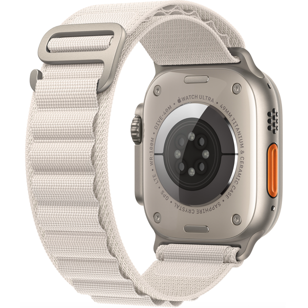 Тканевый ремешок Apple Watch Alpine Loop 49/45/44/42 mm, Starlight (HC) - изображение 3