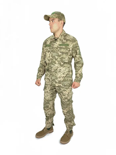 Мужской армейский костюм пиксель для ВСУ (ЗСУ) летний полевой TTX LE-2375 52-54 р - изображение 1