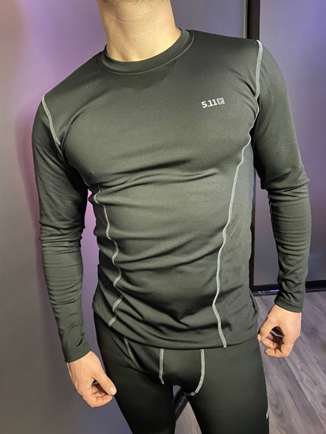 Термобелье военное мужское тактическое костюм 5.11 Tactical Турция ВСУ(ЗСУ) 8857 S черный от продавца: GRAND LIFE – в интернет-магазине ROZETKA