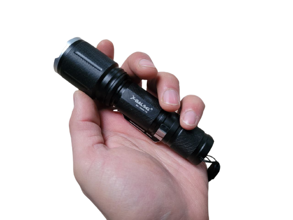 Світлодіодний ручний акумуляторний ліхтар X-Balog&nbsp;BL-1860-T6 zoom ліхтарик - зображення 6