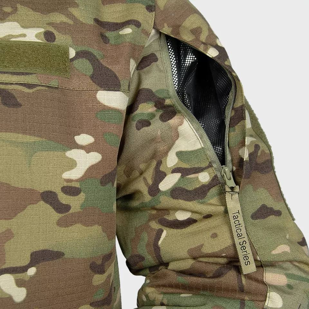 Військова зимова куртка Ріп-стоп з капюшоном (Мультикам) XXL - зображення 2
