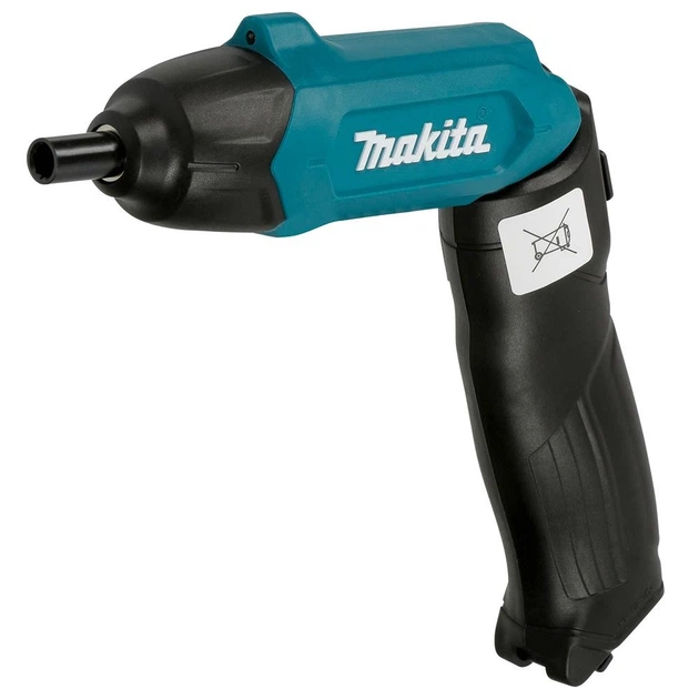 Отвертка аккумуляторная с набором бит Makita DF001DW (4 Нм, 1/4", 3.6 В, USB) - Фото 6 Отвертка аккумуляторная с набором бит Makita DF001DW (4 Нм, 1/4", 3.6 В, USB) - изображение 6