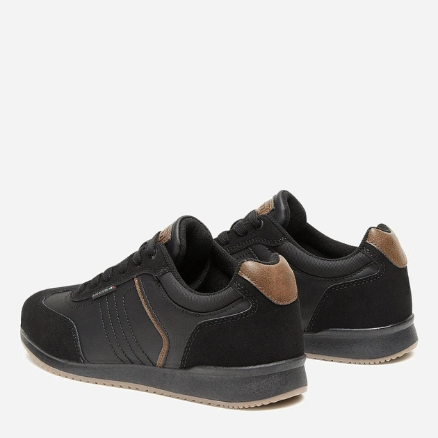 Sneakersy męskie Lanetti MP07-11672-01 41 27 cm Czarne (5904248950064) - obraz 3