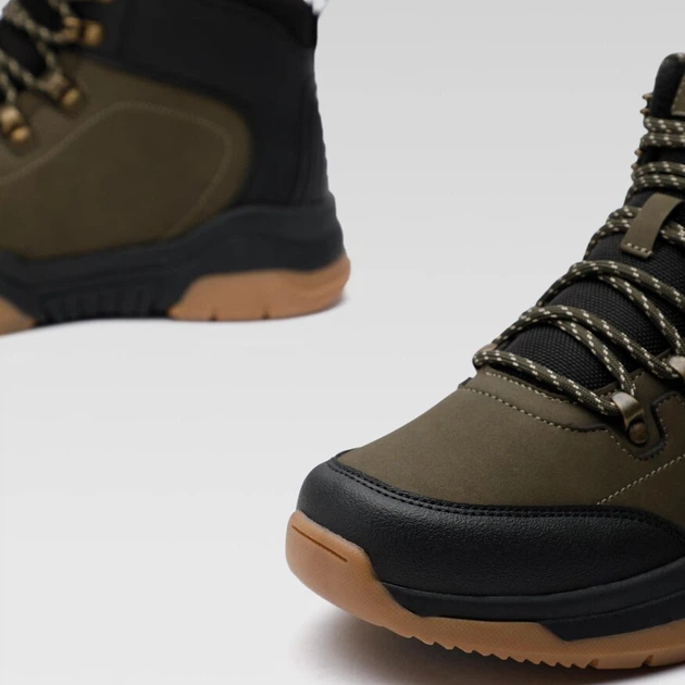 Zimowe buty trekkingowe męskie wysokie Sprandi MP07-11736-01 42 26.5 cm Khaki (5904862071213) - obraz 4