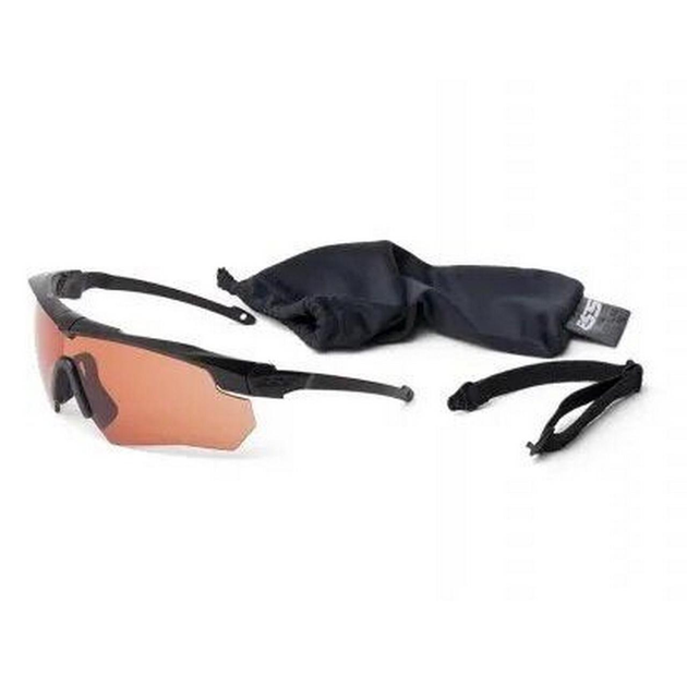 Балістичні окуляри ESS Crossbow Suppressor з мідної лінзою - изображение 2