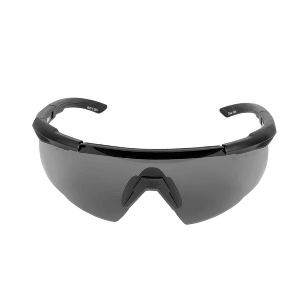 Тактичні окуляри Wiley-X Saber Advanced з темною лінзою - зображення 1