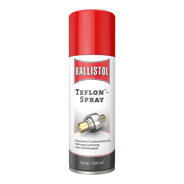 Спрей-мастило тефлонове Ballistol Teflon Spray 200 мл - изображение 1