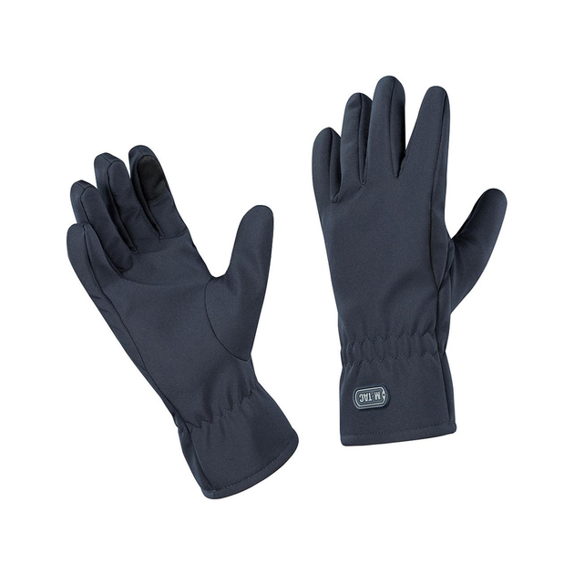 Рукавиці M-Tac Winter Soft Shell Dark Navy Blue - зображення 1