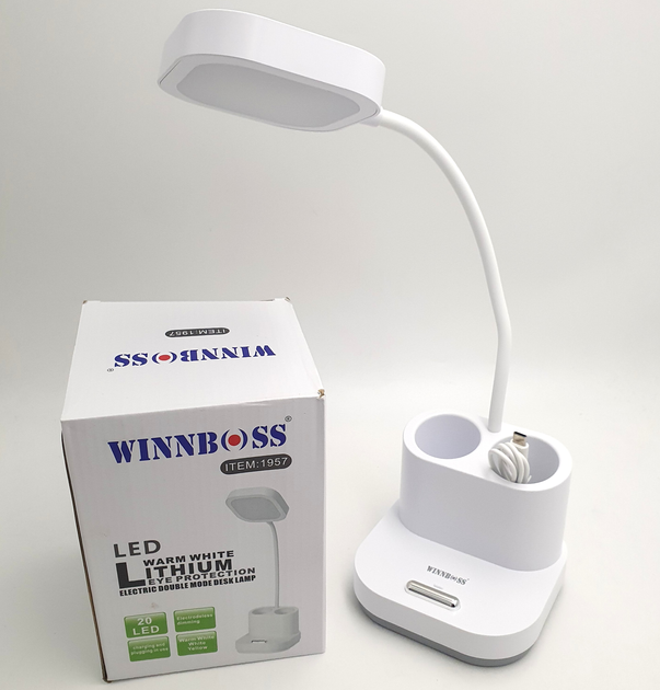 LED Лампа гибкая сенсорная светодиодная настольная аккумуляторная .