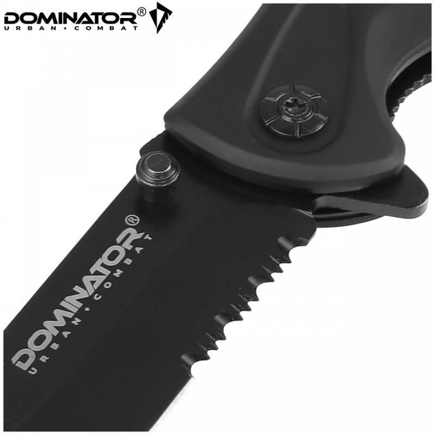 Кишеньковий складний ніж DOMINATOR чорний - зображення 2