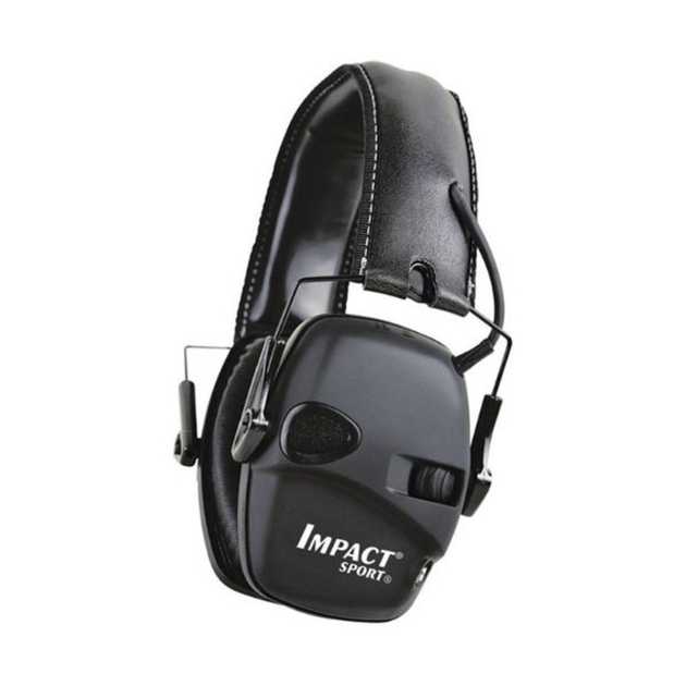Навушники активні тактичні шумопридушні захисні Howard Leight Impact Sport Black - зображення 1