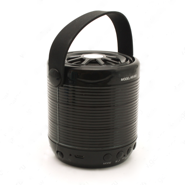 Портативная Bluetooth колонка SPS WS-883, черная - изображение 1