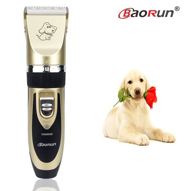 Машинка для стрижки тварин бездротова BaoRun P2 Gold - зображення 3
