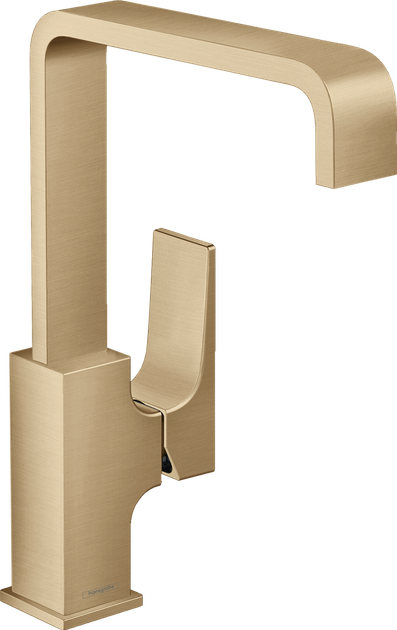 Смеситель для раковины Hansgrohe Metropol EcoSmart 32511140 шлифованная бронза - Фото 1 Смеситель для раковины Hansgrohe Metropol EcoSmart 32511140 шлифованная бронза - изображение 1