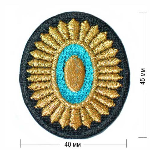 Нашивки охоронця Embroidery набір №4 Недержавна служба охорони ВЕЛКРО (70158) - зображення 2