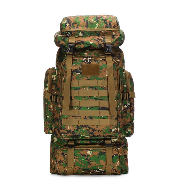 Рюкзак тактический туристический xs1725-2 70л камуфляж - изображение 1