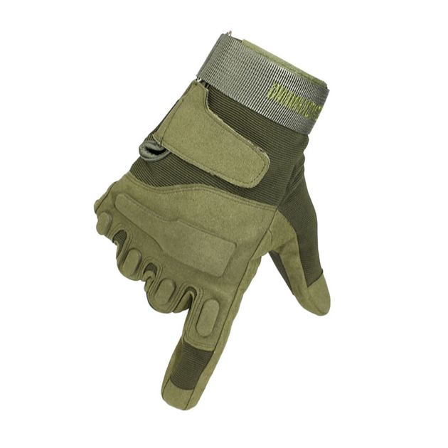 Тактичні рукавички Blackhawk! 205 Green L повнопалі армійські LOZ - зображення 2