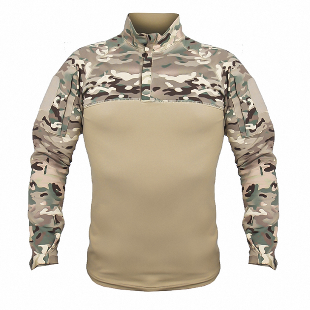 Рубашка тактическая убокс Pave Hawk PLY-11 Camouflage CP M мужская армейская с плотными рукавами taktical LOZ - изображение 1