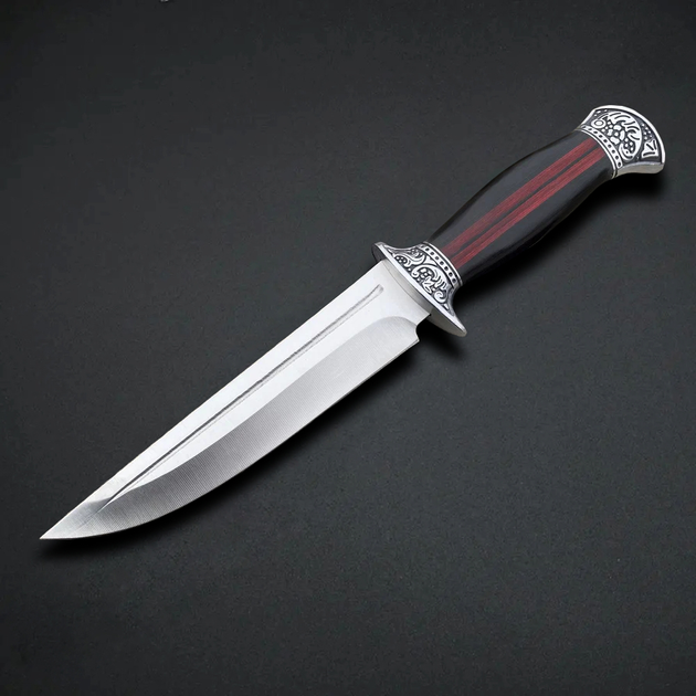 Охотничий туристический нож c Чехлом CLN C67 c фиксированным клинком (CLN06950CSG67) - изображение 1