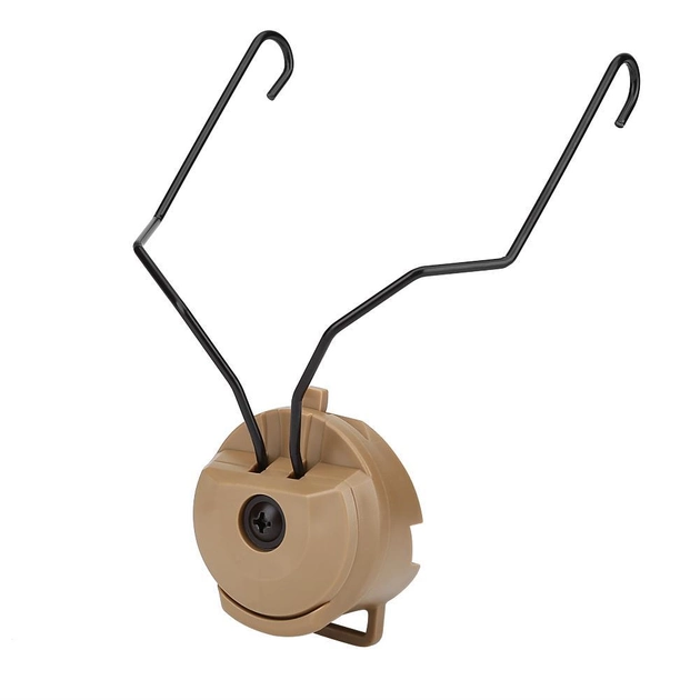 Адаптер кріплення на шолом для активних навушників MSA Sordin, Койот (15036) - зображення 2