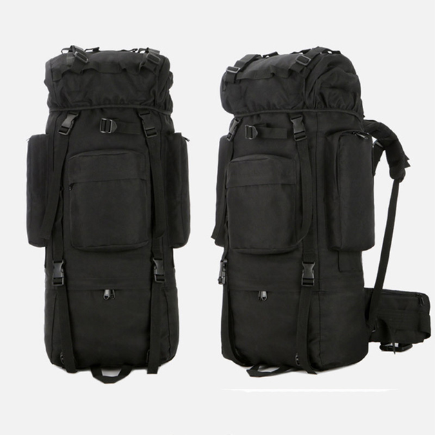 Тактический штурмовой многофункциональный рюкзак, городской 65 л. Трекинговый рюкзак. - изображение 2